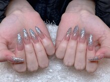 レアネイル 新宿(le'a nail)/ラメグラデーション