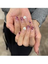 トータルサロン 白べぇーっ プラス/バレンタインネイル