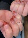 年末年始頑張るぞー！の気合の赤