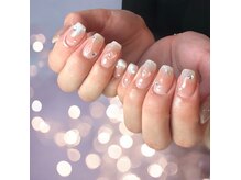 ネイルサロン ジュリエット(Nailsalon Juliet)の雰囲気（チーク×マググラデ 7100~画像のアートは8800）