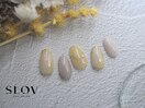 イエローニュアンスネイル