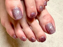 マグ＋フラッシュフットネイル☆