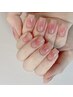 純欲チークネイル♪ 【初回ソフトジェルオフ無料 】60分 ¥5980