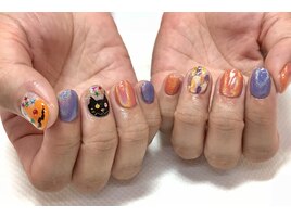 ハロウィンネイル
