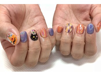 アイリッシュネイル 久屋大通店(Irish Nail)/ハロウィンネイル
