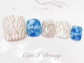 もやもやミラーネイル￥8500