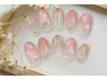 ファストネイル アスナル金山店(FAST NAIL)/雪の結晶 7,370円 【11980】