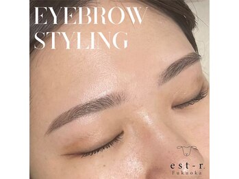 エルモ バイ エストアール 筑紫口店(L'mo by est-r.)/#美眉 #アイブロウスタイリング