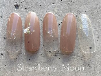 サロンストロベリームーン(Salon Strawberry Moon)/ニュアンスネイル¥6980