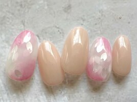 桜ネイル新規¥6,160