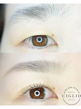 チリオ(CIGLIO)/人気NO1メニューのパーマ＋眉毛