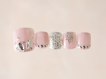 ダリア ネイル バイ テラス(Dahlia nail by TERRACE)/フット10本アートし放題￥8300