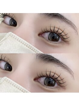 ザ バーム スリー 西船橋店(THE BALM three)/【マツエク】フラットラッシュ