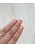 【Hand】フレンチネイル〈付替ソフトジェルオフ無料〉￥7200