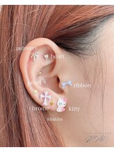クリーム(Nail Atelier CREAM)/耳つぼジュエリー付け放題☆
