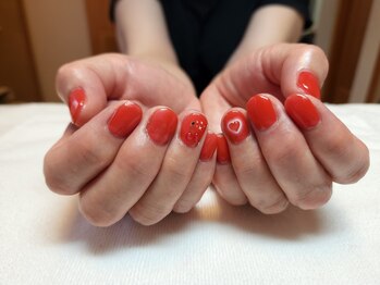 さくらんぼネイル