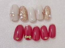 ソレイユ(Soleil)/スキニーフレンチ、ミラーアート