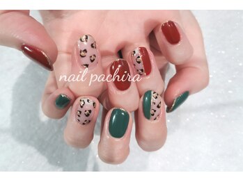 ネイルパキラ(nail pachira)/シンプル定額レオパード