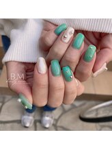 ビューティームーン(beauty moon)/グリーン×球＊