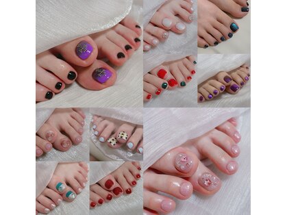 サムズアップネイル(thumbs up nail)の写真