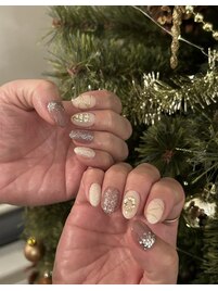 クリスマスネイルデザイン