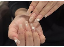 ネイル アバンス 西梅田店(Nail AVANCE.)/ラメグラデーションネイル