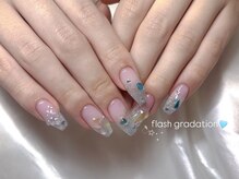 インザピンクリリー(in the pink LILY)/みずいろ/フラッシュグラデ