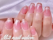 エムズ ネイルサロン(M2)/チークマグネットフレンチネイル