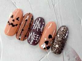 【山崎】ハロウィンネイル