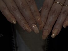 サトリネイルルーム(Satoril..nail room)/peach / more artdesign