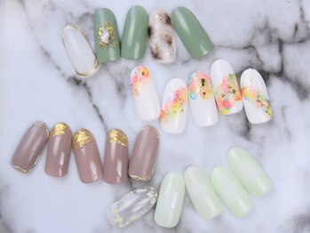 アンドクラッシィ(&classy.)/定額デザインジェルネイル