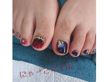 にゃーこネイル/大人ネイル☆持ち込みデザイン