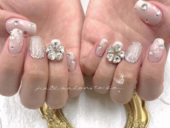 ネイルサロン トゥービー 御徒町上野(To Be)/パーツ付け放題コース8990円