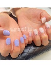 デジャヴ(Dejavu)/ちぐはぐワンカラーネイル