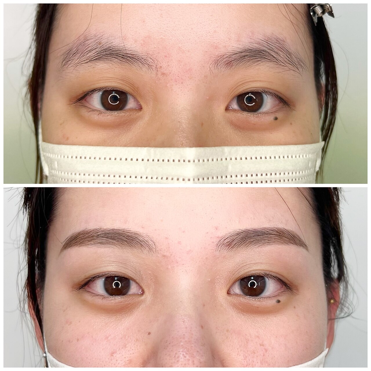 レディース【眉毛分析＋WAX脱毛＋パック＋メイク込  】\6,600