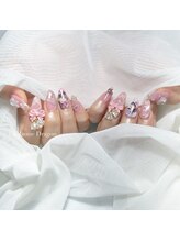 アン ジョーヌドラゴ/【自爪ネイル】ピンクネイル