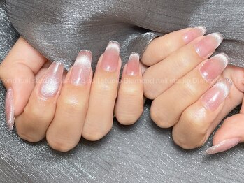 ダイアモンドネイルスタジオ 新宿店(Diamond Nail Studio)/チップ長さだし10本デザイン