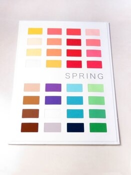カラークリエーション(COLOR CREATION)/☆シーズン紹介　Spring☆