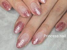 プリンセスネイル(Princess nail)/ピンクフラッシュグラデ8300