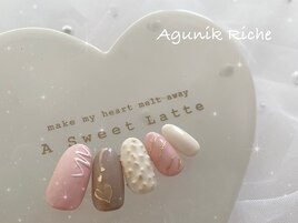 【バレンタインネイル】