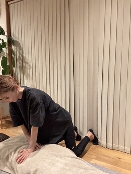 ほぐしスポット ミヤオカ(ほぐしspot miyaoka)の写真/【首肩のコリに】デスクワークや家事でお疲れな身体を深部までケア◎ヘッド対応可なので頭痛にも!