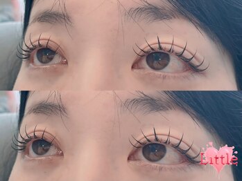リトル(Little)/フラットラッシュ/マツエク/束感