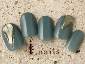 アイネイルズ 町田店(I nails)/しずくミラーぷっくり 7980円