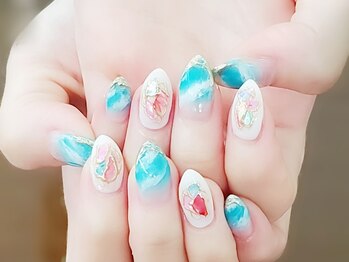 ネイルサロン シェル(Nail Salon SHELL)/サマーネイル～★