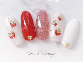 いちごネイル♪￥9000