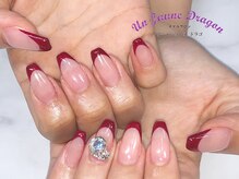 アン ジョーヌドラゴ/【自爪ネイル】フレンチネイル