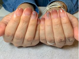 エアブラシグラデーションネイル
