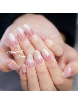 たゆ ネイル(たゆnail)/ピンクマグネットネイル