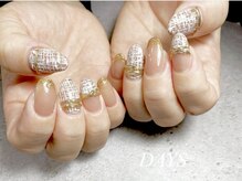 ネイルサロン デイズ 四郷店(nail salon Days)/ツイードネイル