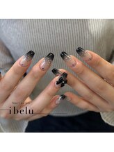 イベル(ibelu)/黒グラデーション